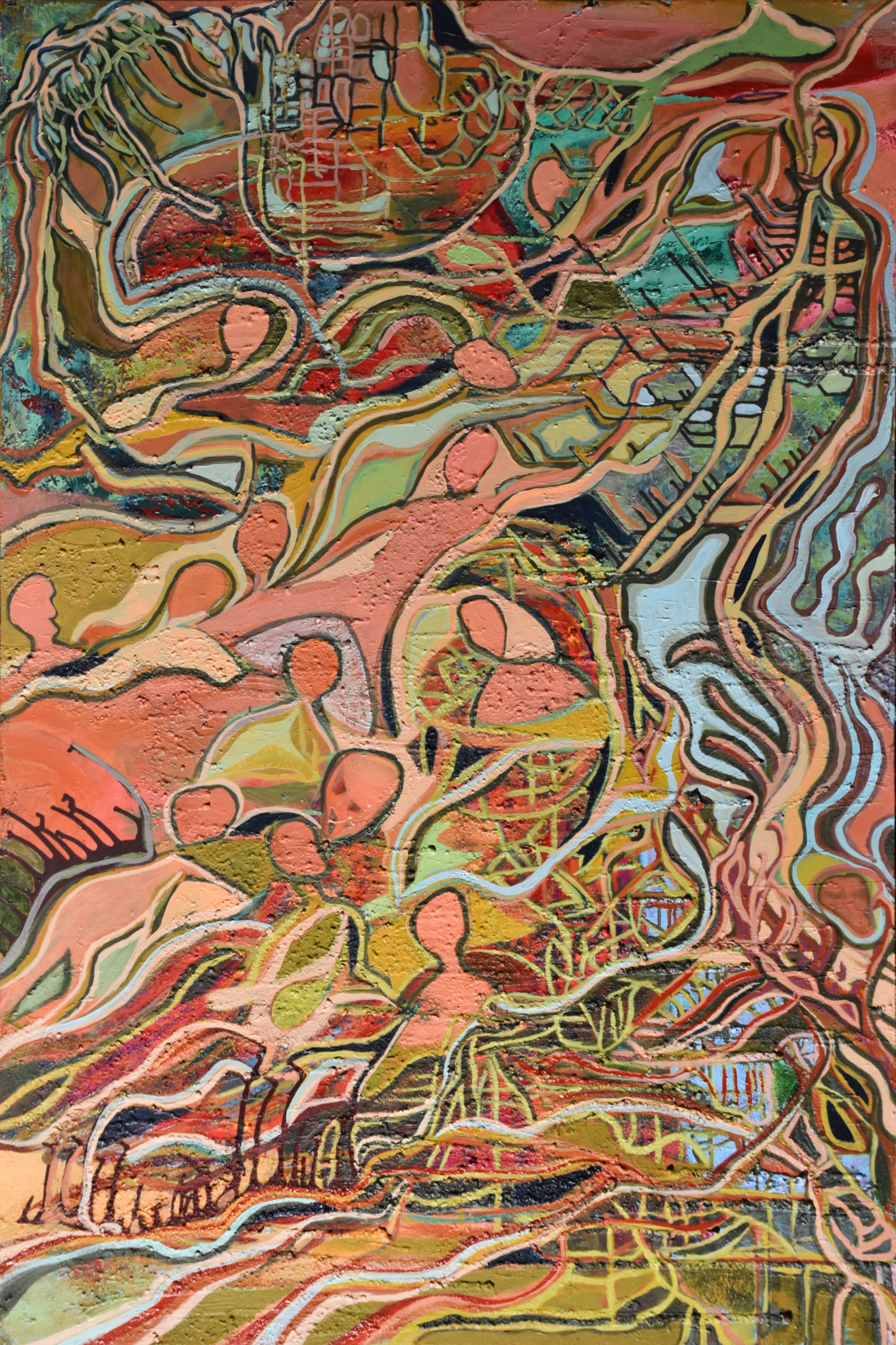 Tojások a hálóban 173x116x5 - 2025 Ugrásra készen 158x125x5 - 2025 - Bauer Péter Márton